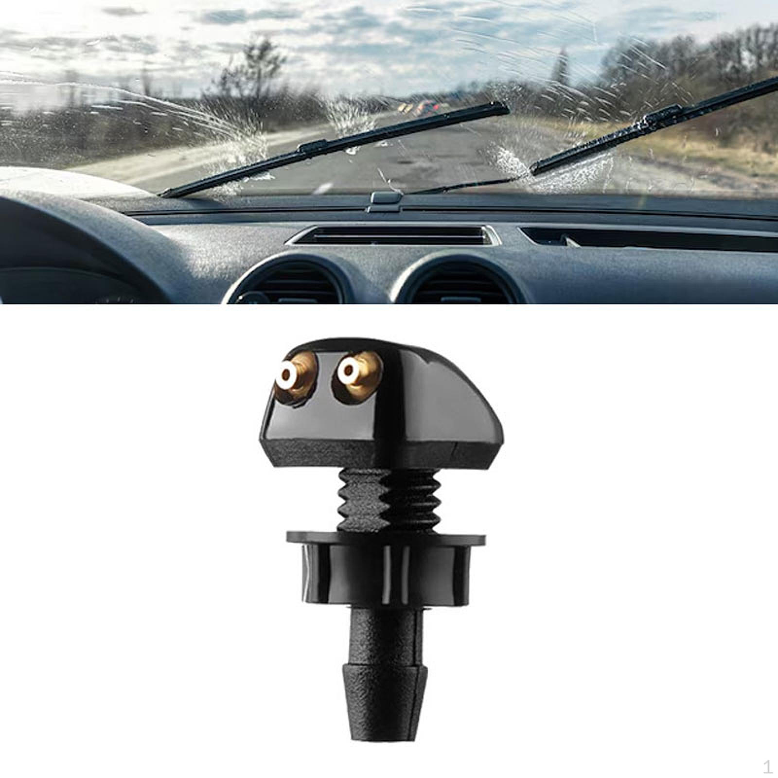 

Автомобильный стеклоочиститель лобового стекла форсунка омывателя прочные автомобильные детали аксессуары практичная замена 1 Nozzle