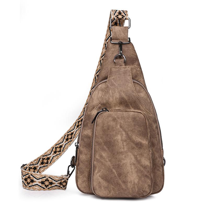 High-end Retro Fashionable Breast Bag for Women In Summer Travel Small Backpack Versatile Light One-shoulder Crossbody Bag