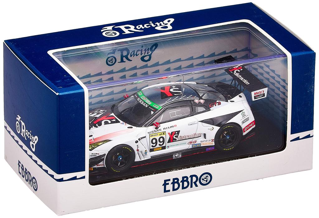 EBBRO Distraction SUPER TAIKYU Completed Product 1/43 Y's GT-R 2018#99