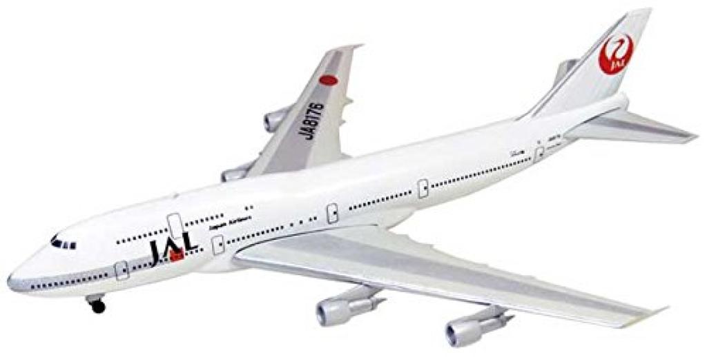 JAL Wing Collection Boeing Old Paint Single Item [3] F-Toys 1/500 Vol.3 747-100B (JA8176)