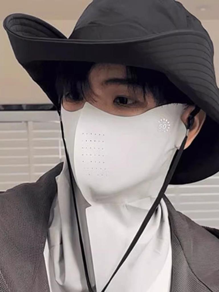 2025 Herren 3D UV-Schutz Hals- und Gesichtsmaske zum Radfahren - Frühling & Sommer