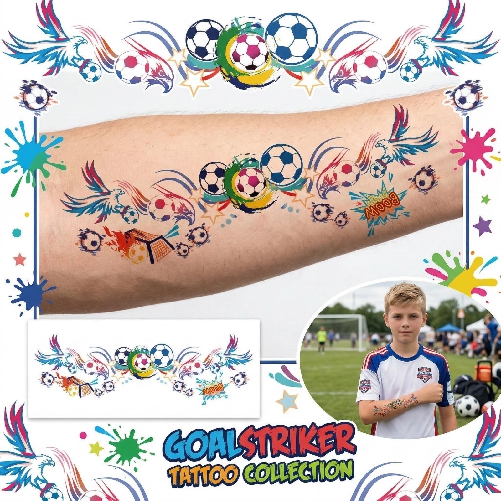 

Cartoon Football Series Stickers one size
