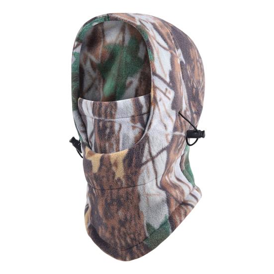 Thermal Cycling Hat Winter Riding Masque Windproof Camouflage Adjustable Drawstring Keep Warm Dustproof Full Protection Headwear
