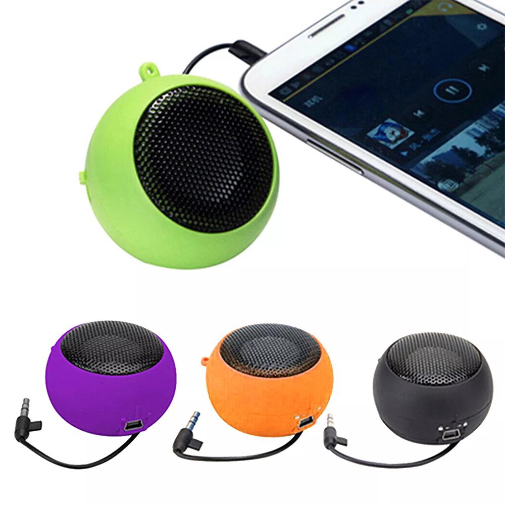 3.5mm Aux Mini Portable Speaker Travel Wired Loudspeaker Mini Sound Box Outdoor Sports HiFi 3D Surround Stereo Phone Speakers