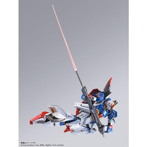 TAMASHII NATIONS METAL BUILD Mobile Suit Z Gundam Zeta Gundam, Approximately 190mm, PVC, ABS, and Die-cast Painted Action Figure