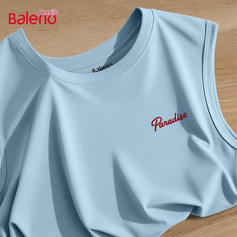 Baleno Men s Cool-Feel Pique Sleeveless T-Shirt 3XL