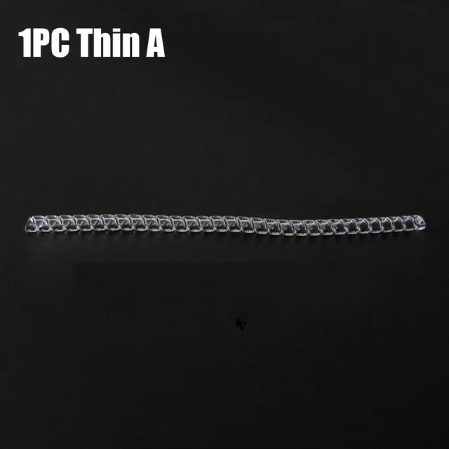 1/4pcs Ring Size Reducer Tools Spiral Spring Based Rings Adjust Invisible Transparent Tightener Resizing Tool Jewelry Guard