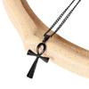 Ankh Egiziano Vintage Crocifisso di Cristo Gesù Acciaio Inossidabile Accessori Gioielli Choker Collana a Croce Ciondoli Catena