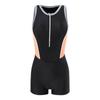 Einteiliger Boxer-Badeanzug Damen Sportmode Bauchbedeckung Schlankmachend Sexy Große Größe Heiß