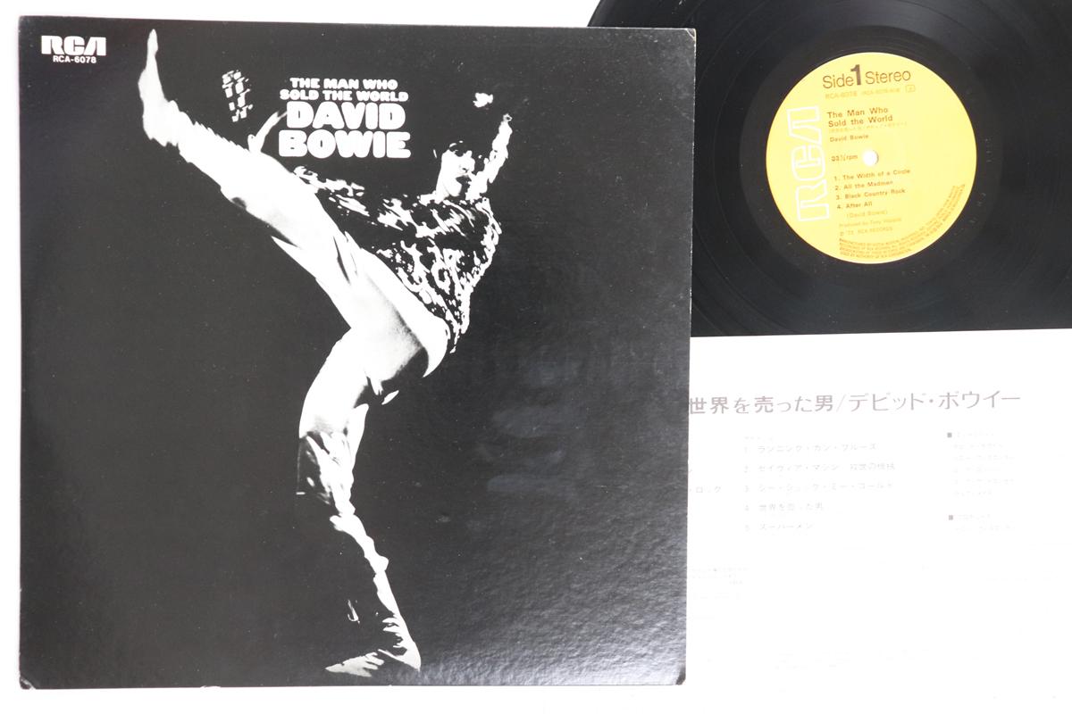 

LP Record DAVID BOWIE Man Who Sold The World RCA6078 RCA 1973 Japan Rock Used
