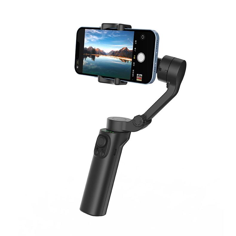 F5 Plus Electric Stabilizer 3-axis Mobile Phone Smartphone Recording Base Gimbal Stabilizer Smart Shooting Selfie Stick