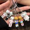 Long Legged s Phone Chain s Long Leg Hellokitty Cartoon Keyring Creative Bag Pendant Keychain on The Phone Gift