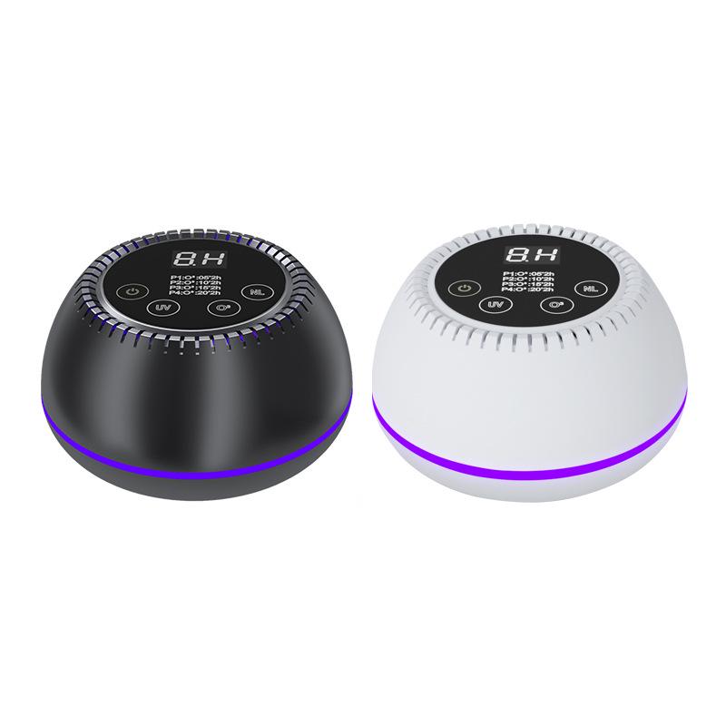 Home Pet Air Purifier & Deodorizer: Sterilizes, Removes Formaldehyde, Emits Ozone & Negative Ions for Bedrooms