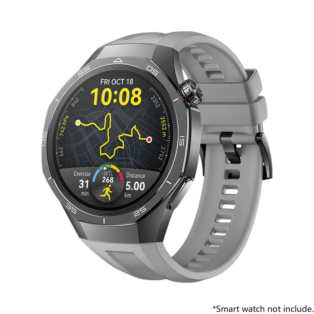 Silicone Strap For Huawei Watch GT 6 Pro 46mm Sports WristBand For Huawei GT6 GT6Pro GT5 GT5Pro GT4 GT3 Bracelet 22mm Watchband