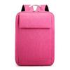 Simple multifunctional backpack new solid color business leisure computer bag office class student schoolbag travel bag women
