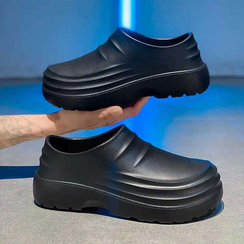 Fashion Mocassim Non-slip Sole Flip Flops For Teenager Slippers Beach Sandals Men's Shoes Original Brands Sneakers Sports Factory