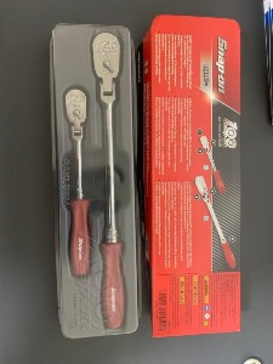 

Rare Snap On 100th Anniversary Rachet set Opened