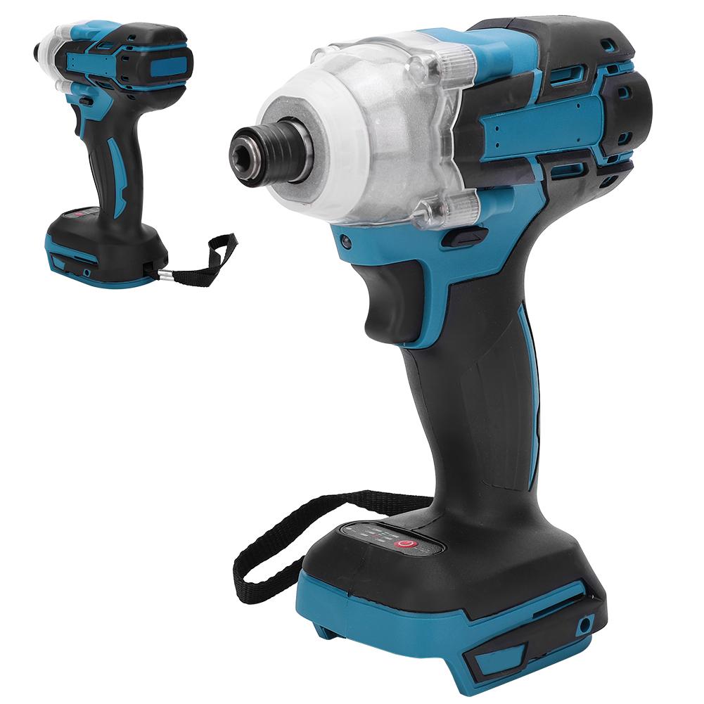 Screwdriver Machine Lithium Electric Tool Cordless Brushless Impact Wrench for Makita 21V
