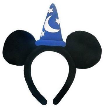 Mickey Mouse Fantasia Headband Sorcerer Hat Hair Accessory