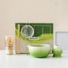 Japanese Matcha Tea Set: Bowl, Whisk, Stirring Brush & Accessories for Tea Ceremony