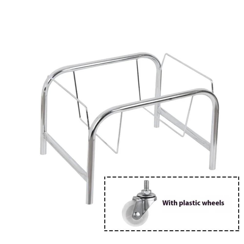 Large Capacity Mobile Trolley Storage Rack Convenient Book Shelf Home Snack Storage Basket Bedroom