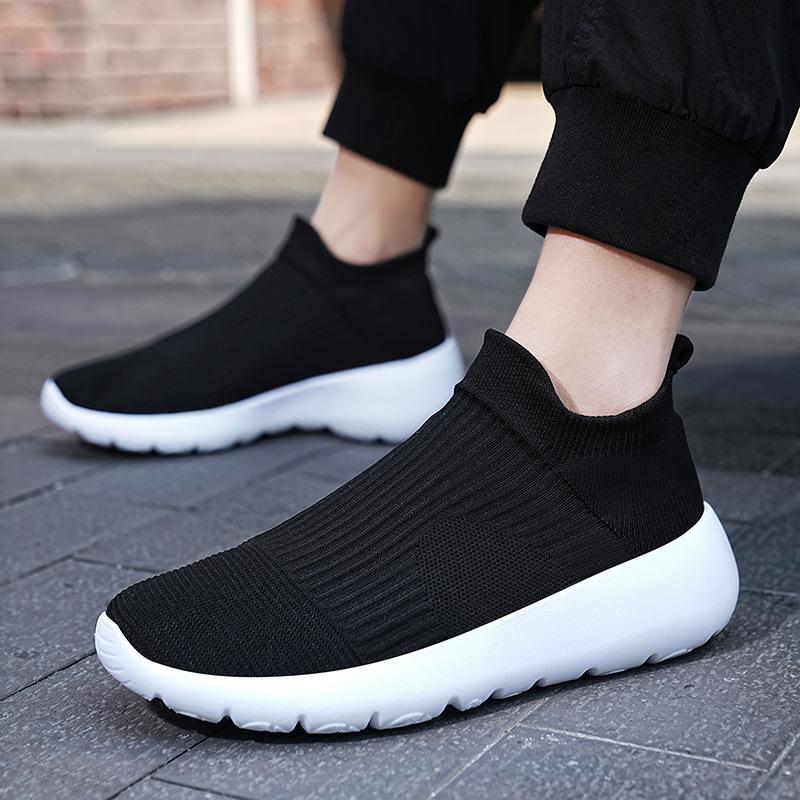 Summer large size foreign trade casual one-pedal couple shoes new Amazon sports lightweight breathable men's shoes trend