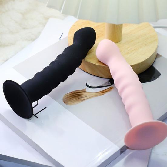 5.5'' Silicone Anal Butt Stopper, Soft Long Anus Dilator, Anal Trainer Dildo, Adult Sex Toys with Suction Cup for Female G-spot Stimulator, Male