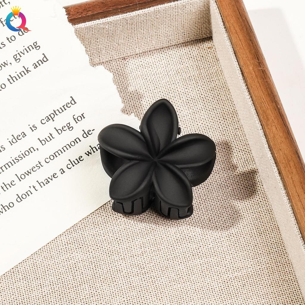 Ki Yue Korean Matte High Ponytail Small Claw Clip for Versatile Updo Hair Styling