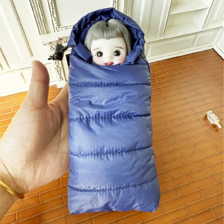 Versatile 18cm Doll Sleeping Sacks Fabric Camping Prop For Creative Photography