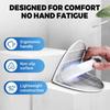 Multifunctional Handheld Semi-Circular Angle Sanding Sandpaper Tool 180/240/320 Grit Corner Sander for Wall and Corners Cleaning Polishing