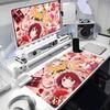 Oshi No Ko Animation Beautiful patternsOffice Computer Desk Mat Table Keyboard Big Mouse Pad Laptop Cushion Nonslip Decor
