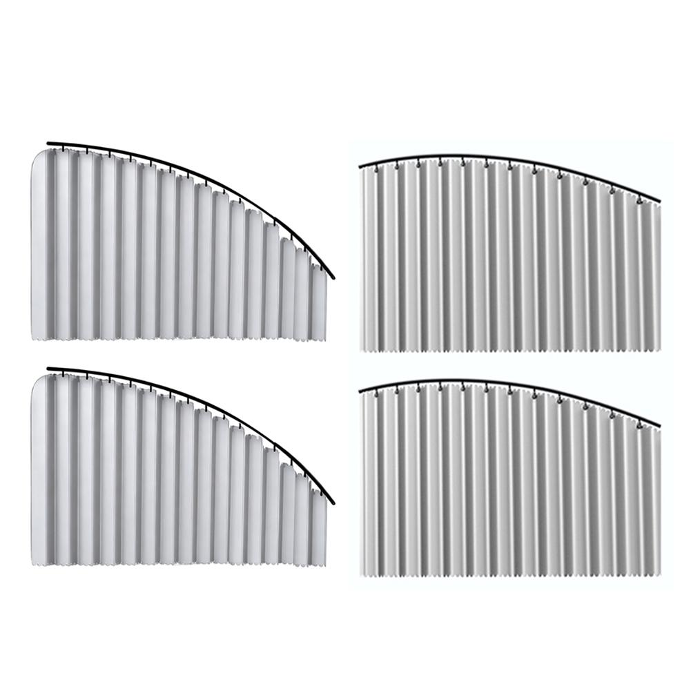 Universal Car Sun Shade Side Window Curtain UV Protection Auto Foldable Sun Visor Black Pure Cloth Blinds Cover for SUV Sedan