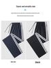 Navy Blue Ultra-Thin School Uniform Pants with Two White Stripes for Students