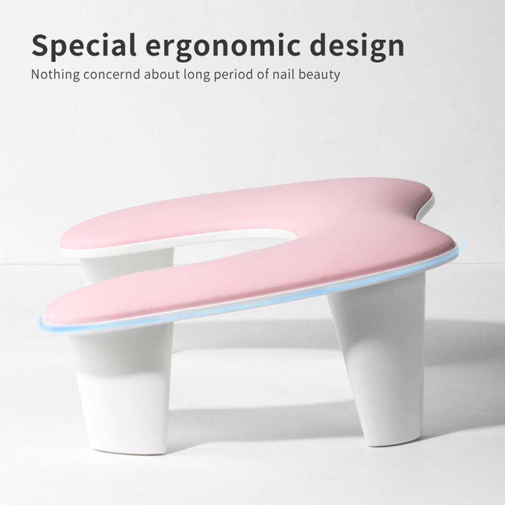 Manicure Pillow Nail Rest Cushion Arm Rest U Shaped Manicure Hand Stand for Nails