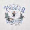 Teenie Weenie Women's Cartoon Bear Letter T-Shirt