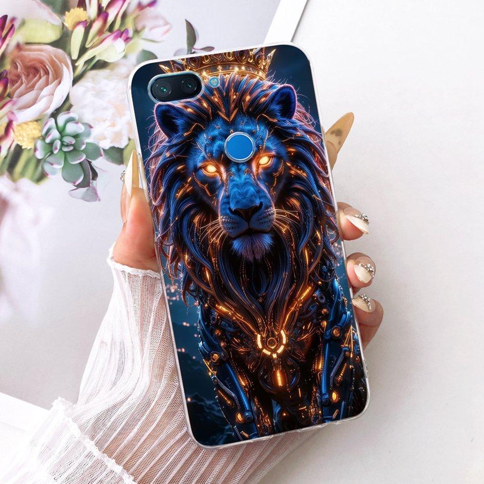 Für Xiaomi Mi 8 Lite Hülle Beliebte Blume Weiche Klare Silikon Schutzhülle Für Xiaomi Mi 8 SE Funda Mi8 Pro Mi8Lite TPU Hülle