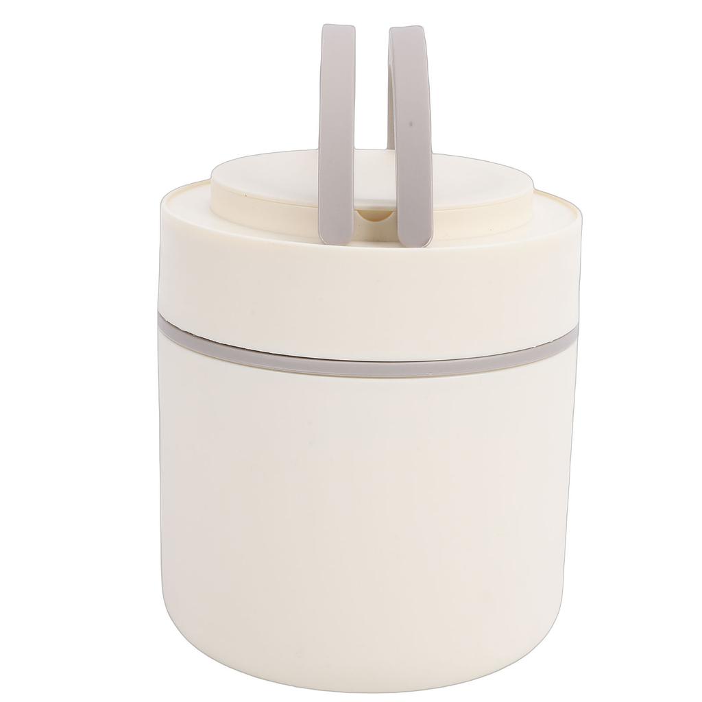 Portable Insulated Soup Cup Thermal Breakfast Mug with Lid Heatable 304 Stainless Steel for Travel Soup Rice Porridge