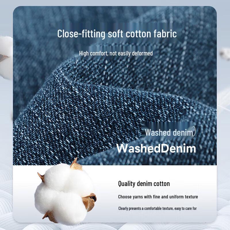 SEPTWOLVES Men's Stretch Straight-Leg Jeans