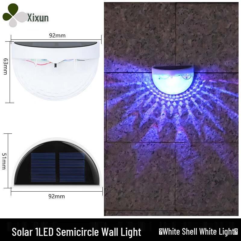 

Xixun Solar Outdoor Waterproof Wall & Fence Decorative Light