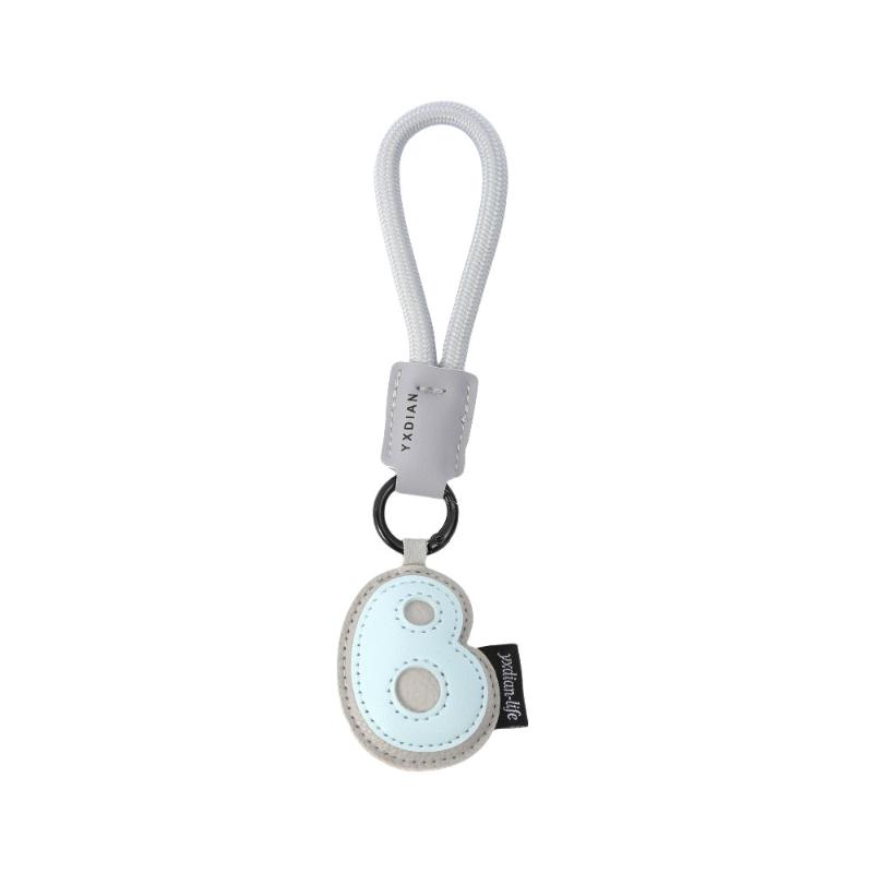 

PU Leather 26 Keychains Colorful Braied Wrist Strap Anti-loss Lanyard Keyring Suitcase Camera Phone Case Backpack Pendant