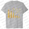 Men's Shirt Gun Lover Print Tshirt Funny Graphic Tees for Men Women Summer Tops Tshirt Men Funny Graphic Tee Shirt Clothing