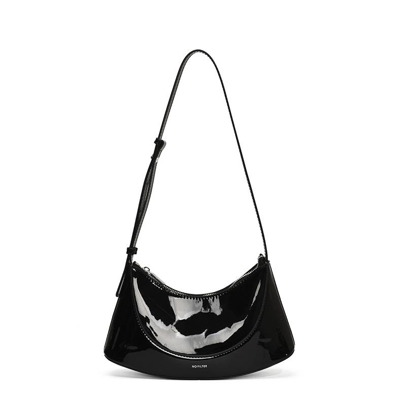 

Сумка-мессенджер для подмышек из однотонного материала, женская, высокого класса, с индивидуальным дизайном Sense Niche чёрный