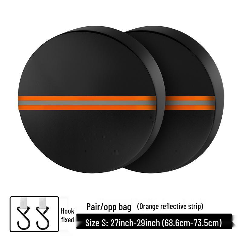 Car Tire Cover and Storage Bag for Spare, Snow, and Drift Tires