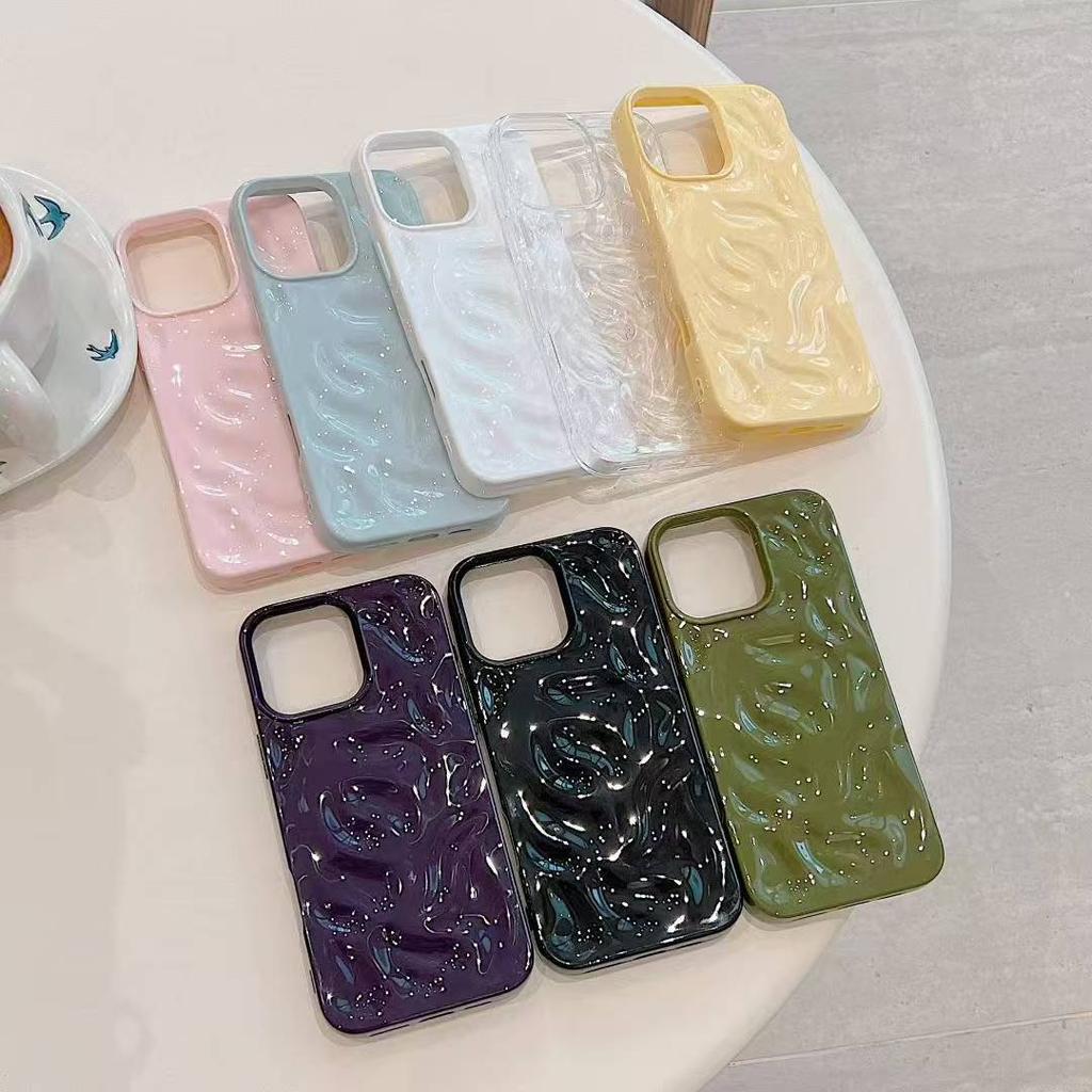 Meteorite shell TPU simple wind suitable for Apple 16PROMAX Internet celebrity Apple 15PRO all-inclusive mobile phone case soft case