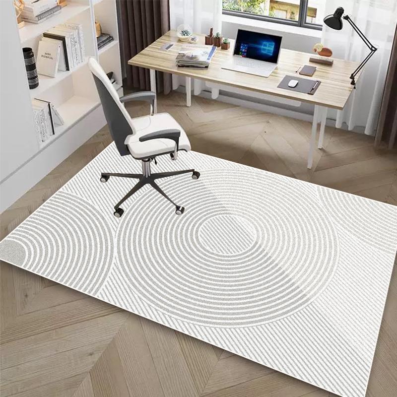 Bedroom Computer Chair Carpet Home Decoration Geometric Living Room Rugs Non-slip Plush Office Coffee Tables Washable Floor Mat