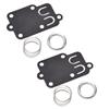 2Set/Sell Carburetor Diaphragm Gasket Kit for 5021K 2hp?5hp Engines with Horizontal Crankshaft