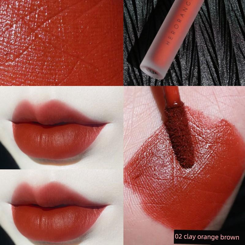 Velvet Matte Lipstick Lip Gloss for Stage Makeup, Special Cosmetics for Latin Dance, Non-Fading Lip Color Mud