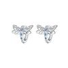 Earrings [Pure Silver·Original Design] Blue Dragonfly Earrings, Temperament and High-Quality First Release, Ins Style Love ZJYES-YS-196