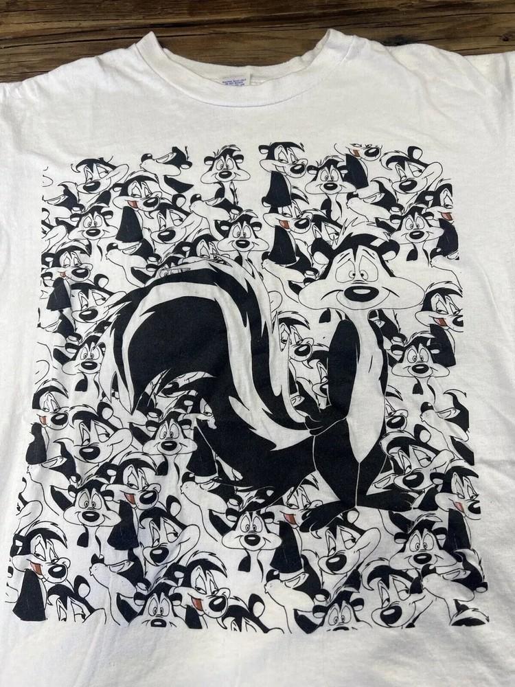 Vintage Pepe Le Pew T-shirt Unisex Cotton Tee All sizes CO720 Unisex T-Shirt XXXL