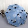 1pc Sheep Yarn Automatic Open/Close Umbrella, Windproof, Folding Compact Umbrella with Lightweight Design for Women/Men085